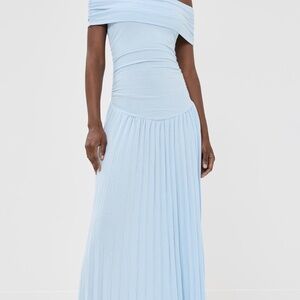 Lioness Field of Drams Maxi Dress Soft Blue Size XS